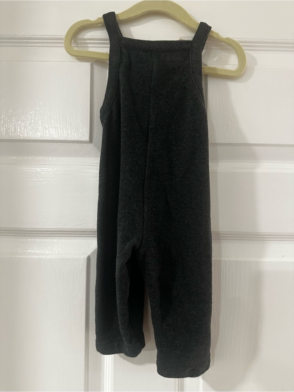 Zara Black Kids Fleece Overalls